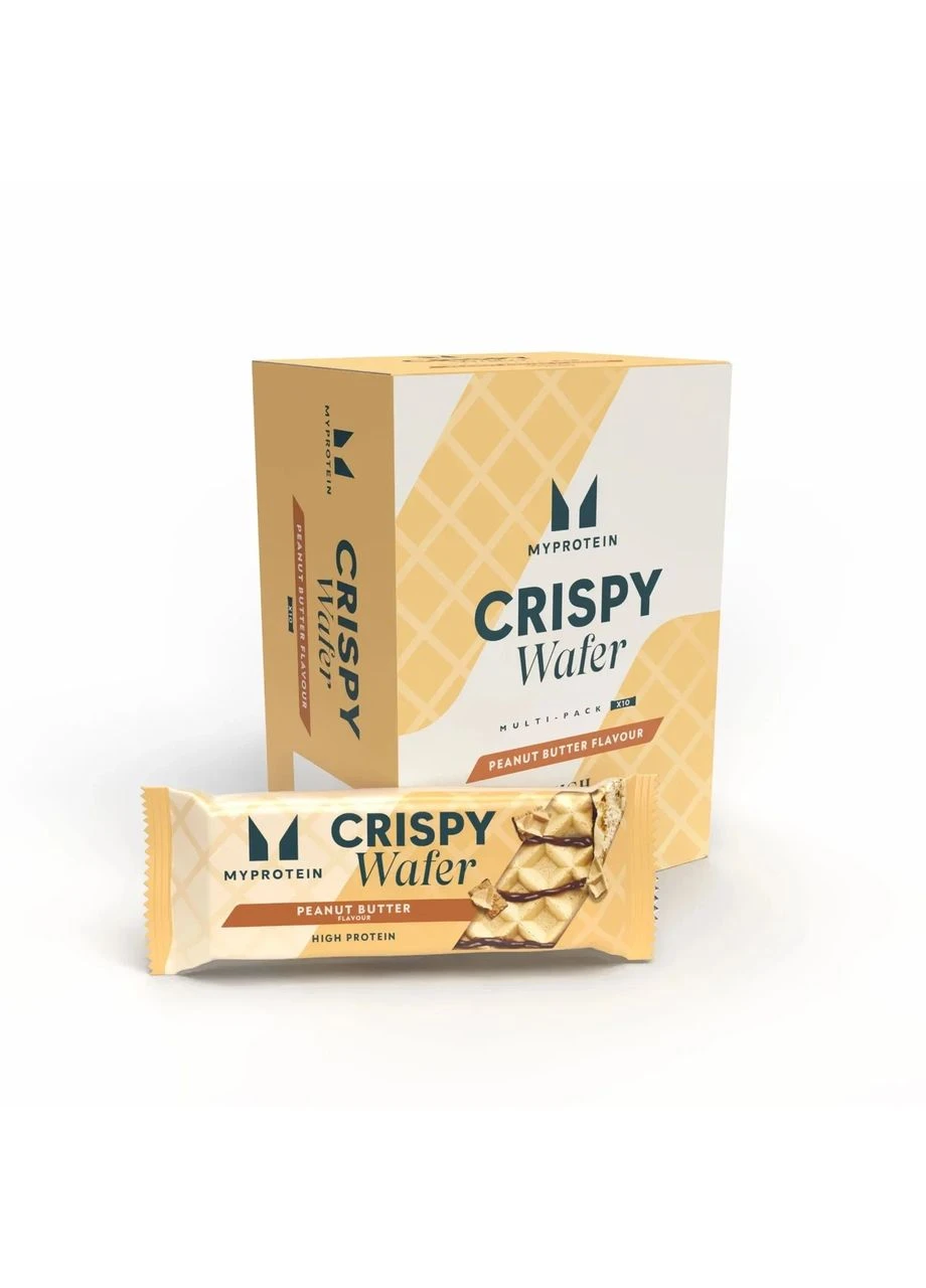 Crispy Wafer - 10x40g Peanut Butter Myprotein (377990728)