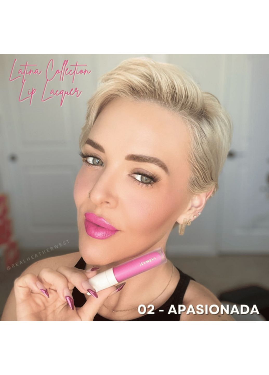 Блиск-лак для губ Latina 02 Apasionada 5,5 мл Farmasi (296470024)