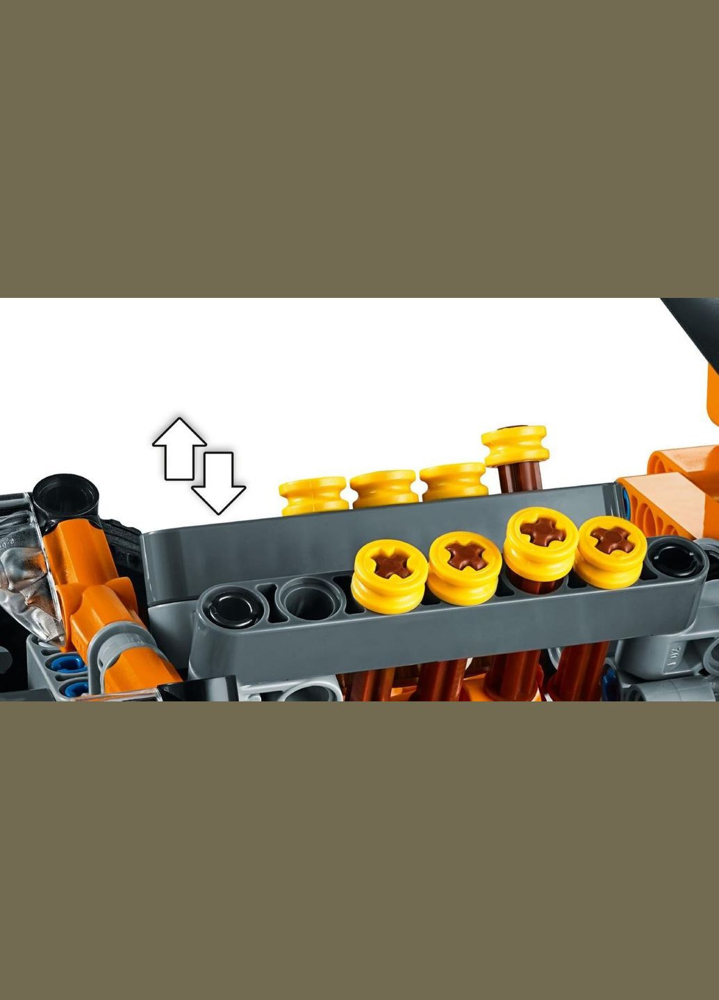 Technic Chevrolet Corvette ZR1 579 деталей (42093) Lego (304055462)