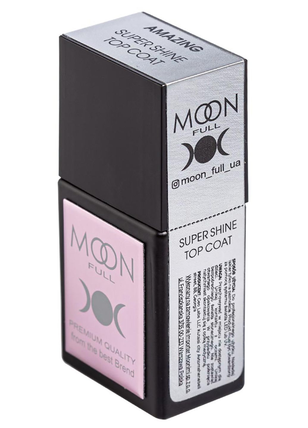 Moon Full Amazing Super Shine Top Coat 12мл Babymoon (295469134)