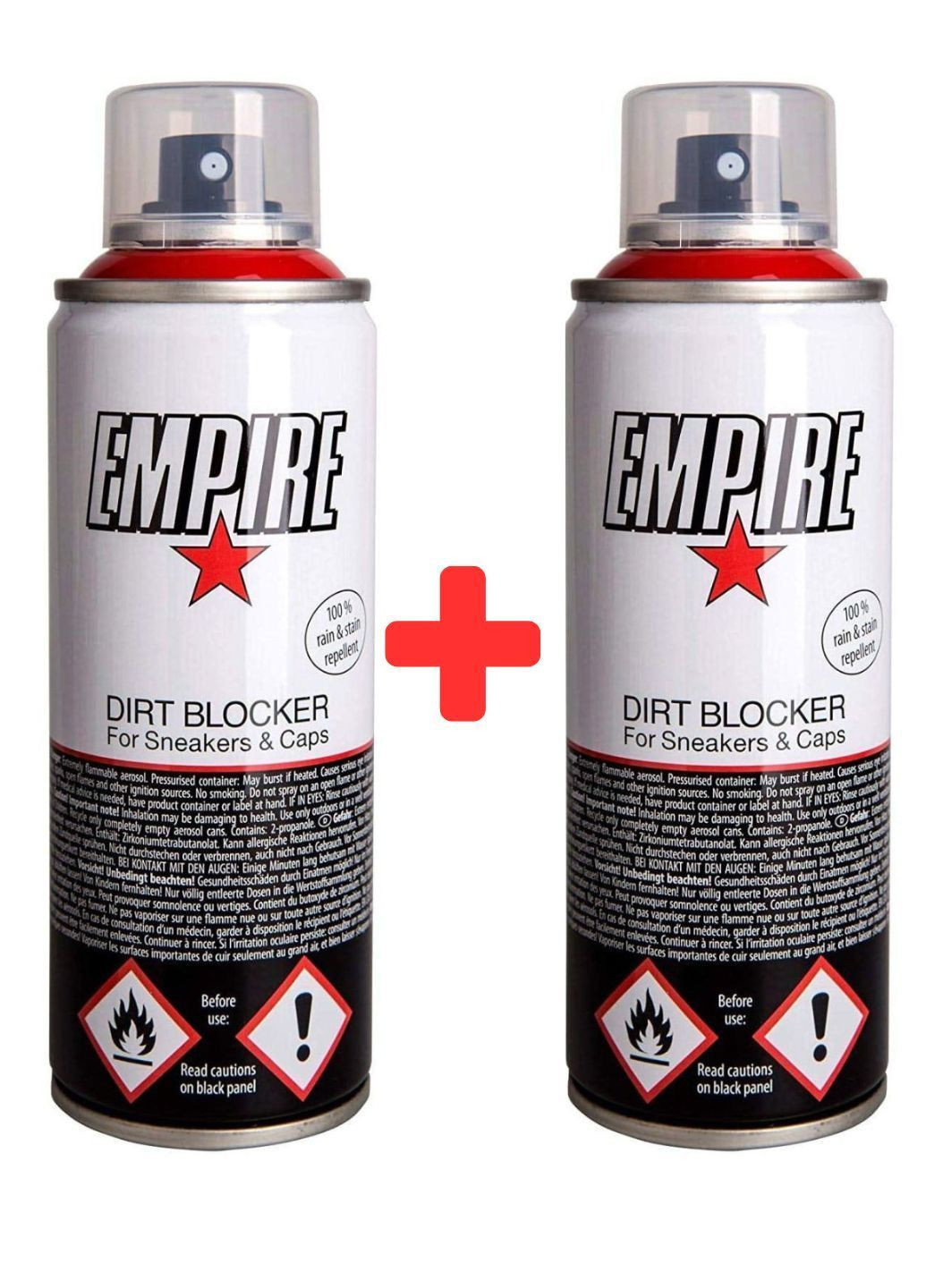 Захисний спрей для кросівок і кепок Dirt Blocker 200 мл + 200 мл у подарунок Empire (368774484)
