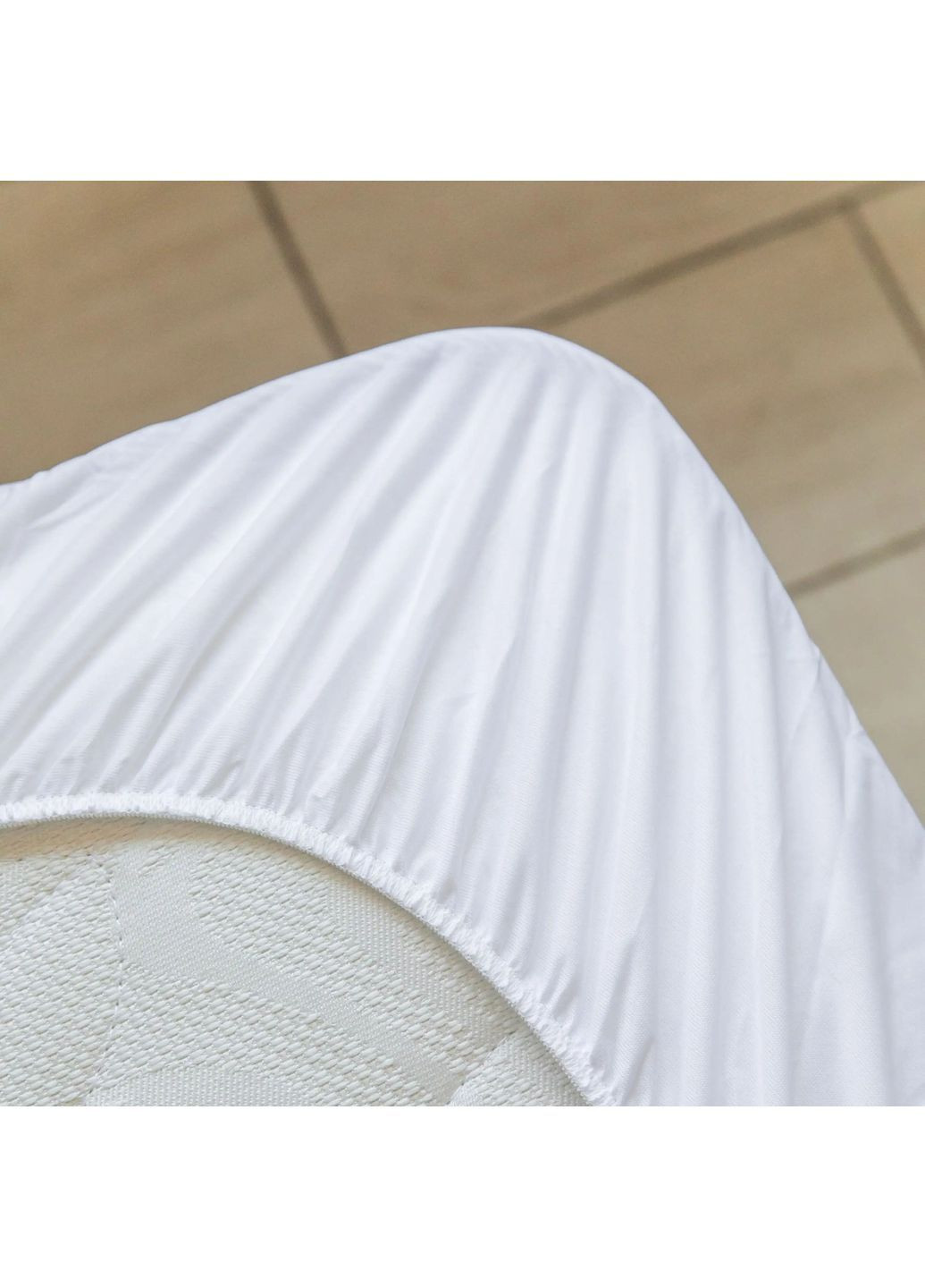 Простынь-чехол водонепроницаемая трикотажная 140*200*30 см гипоаллергенная Белый (15150140200) ТЕП (362537599)