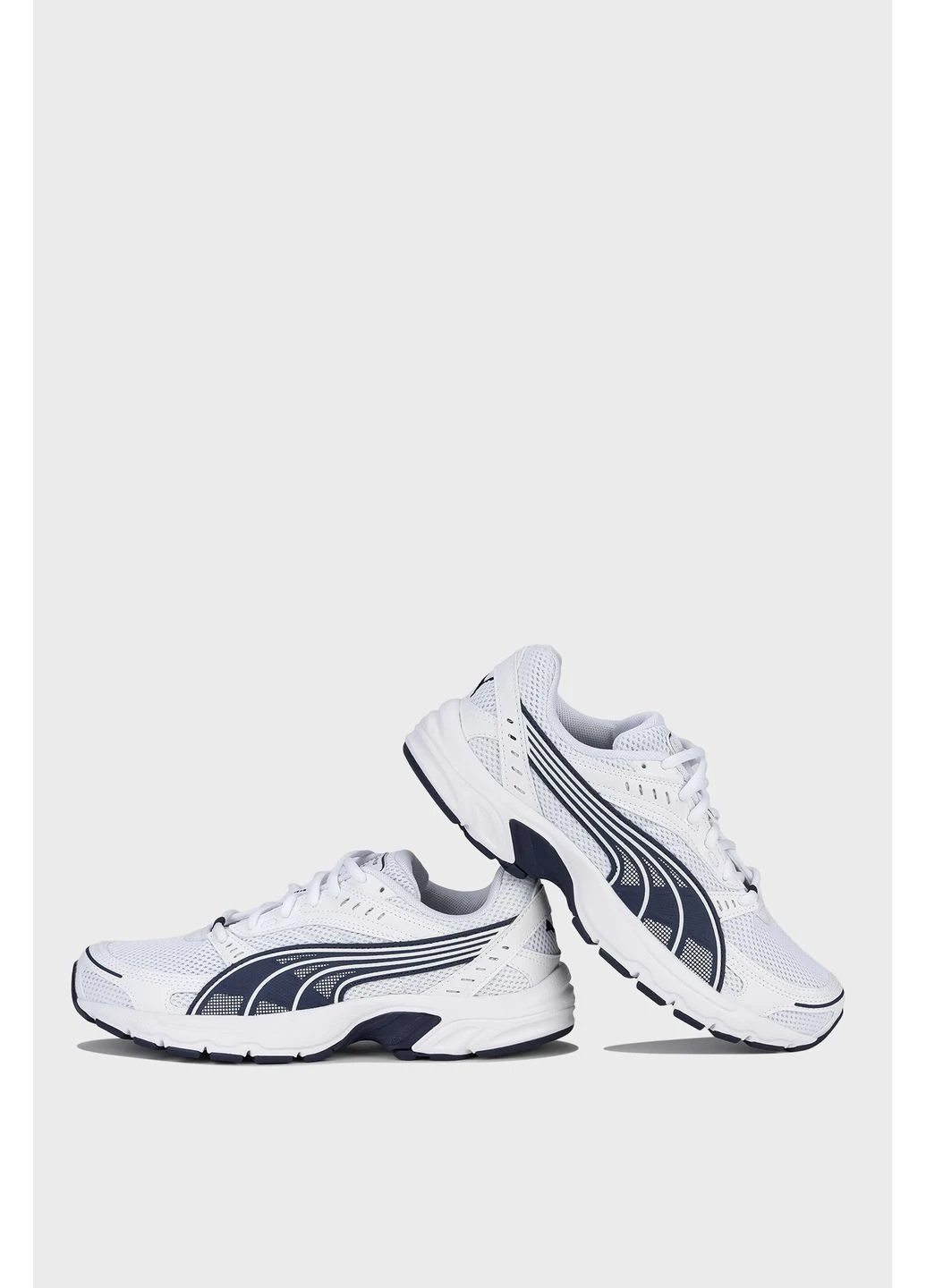Кроссовки Axis White 368465-23 Puma белые демисезоны (398029712)