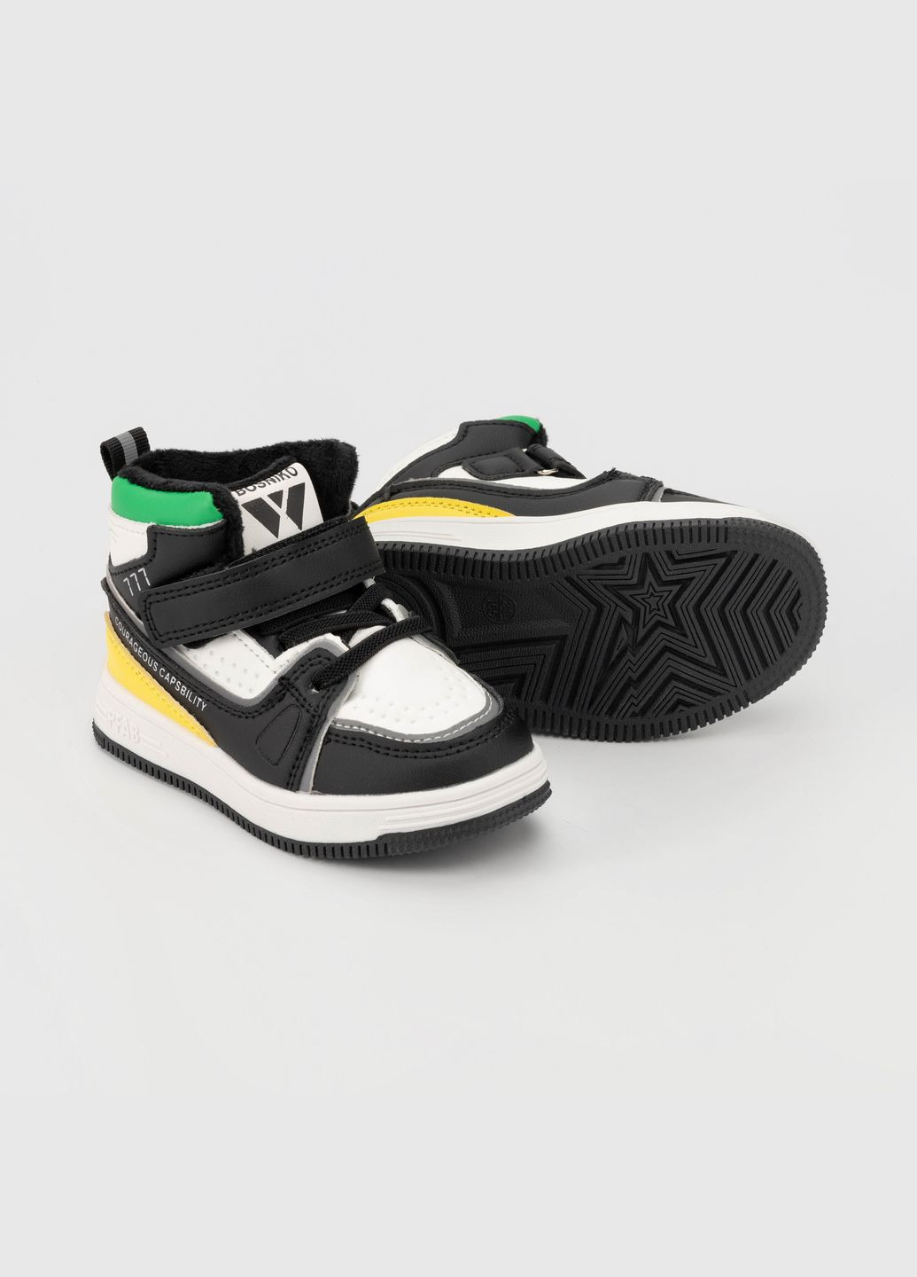 Черно-белые всесезон скейтера для мальчика bg787-3 черно-белый (2000989993605d)(sn) shop (2000989993605) W.Niko