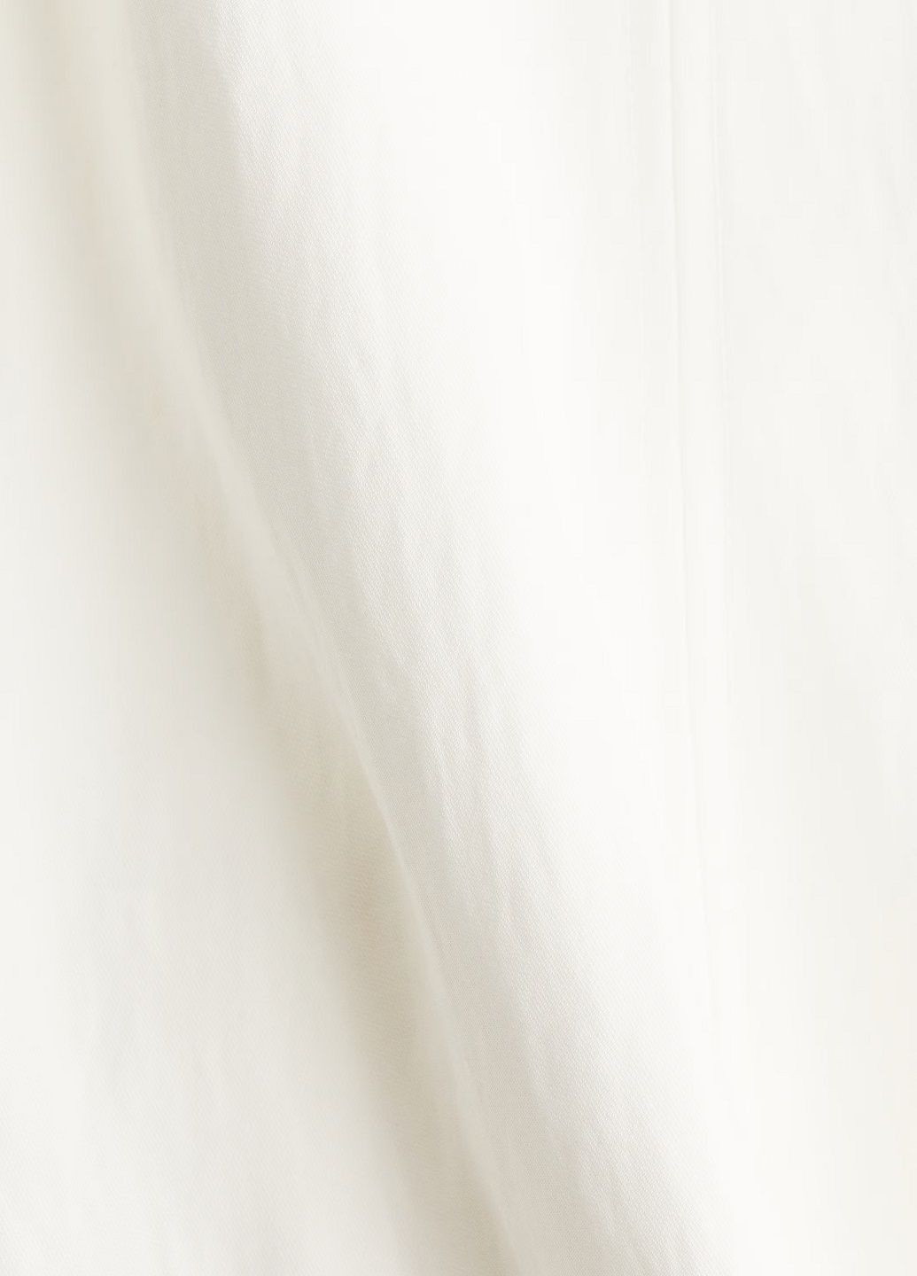 Белое кэжуал платье H&M однотонное