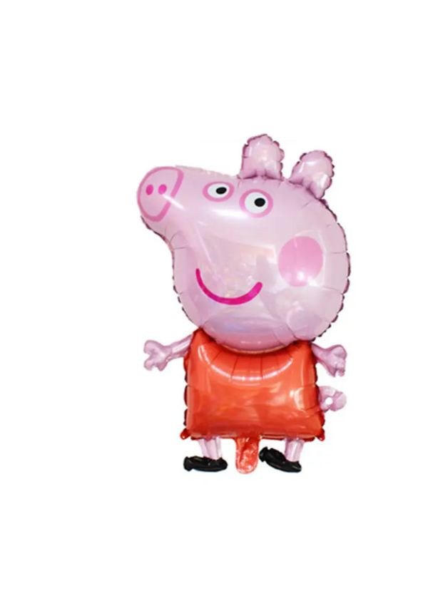 Шар свинка Пеппа 70 см разноцветный Jannet кулька (336377036)