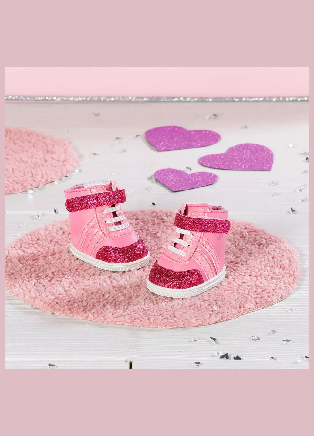 Обувь для куклы Розовые кеды 43 см (833889) BABY born (326805623)