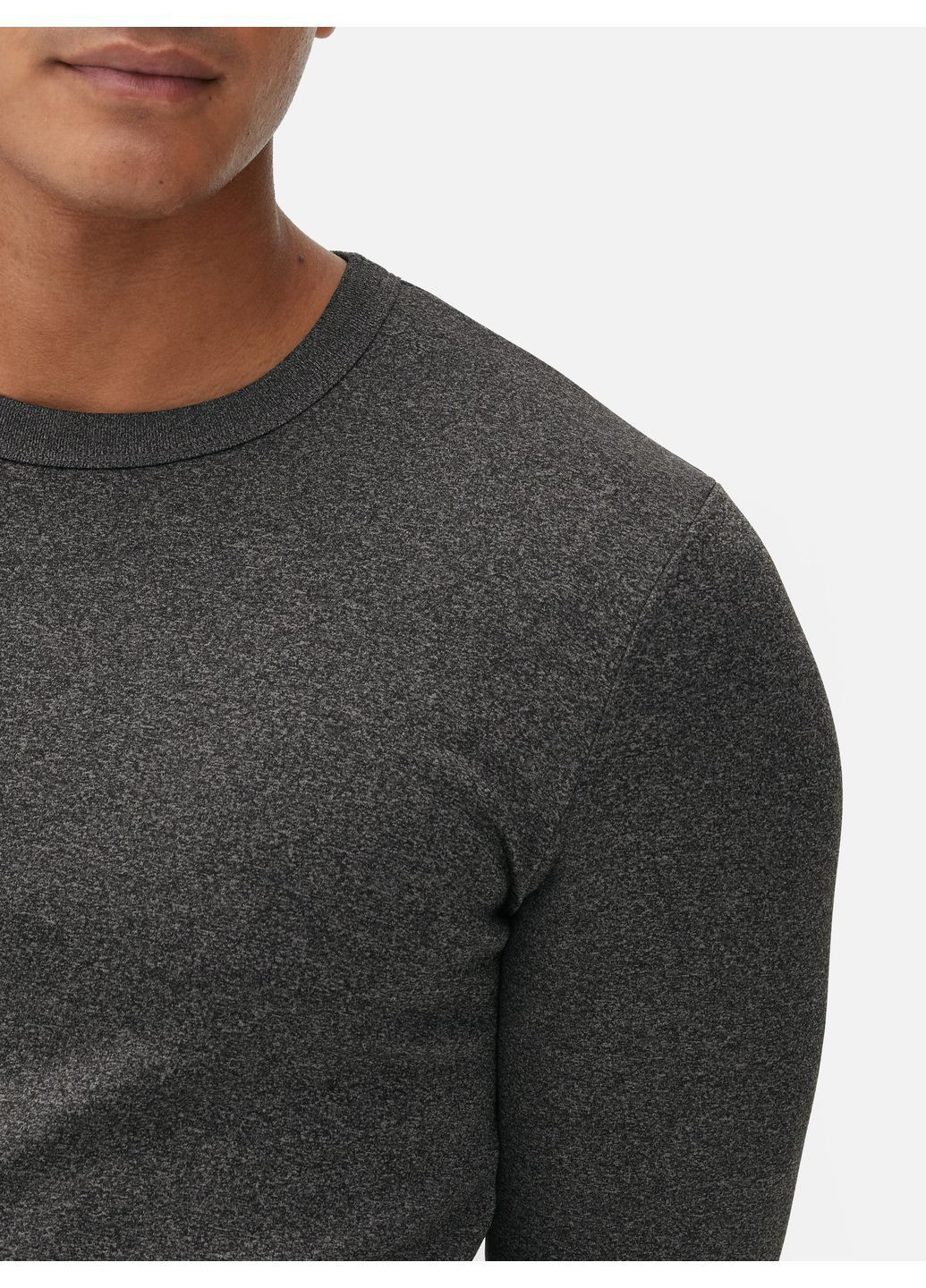 Темно-серый спортивный лонгслив Primark