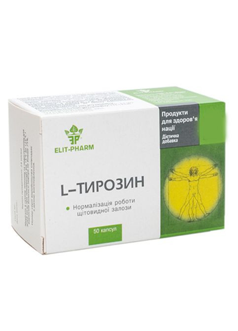 Elit-Pharm L- Тирозин 50 капс Еліт-фарм (339679546)