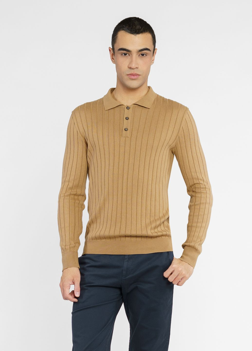 Поло чоловіче бежеве Arber Polo N- AVT-74 (316138513)