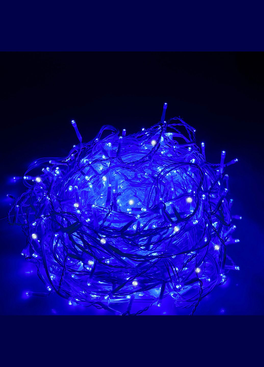 Гірлянда бахрома вулична (зовнішня) 12 м 300 LED + Flash CL0318 Blue Springos (315781225)
