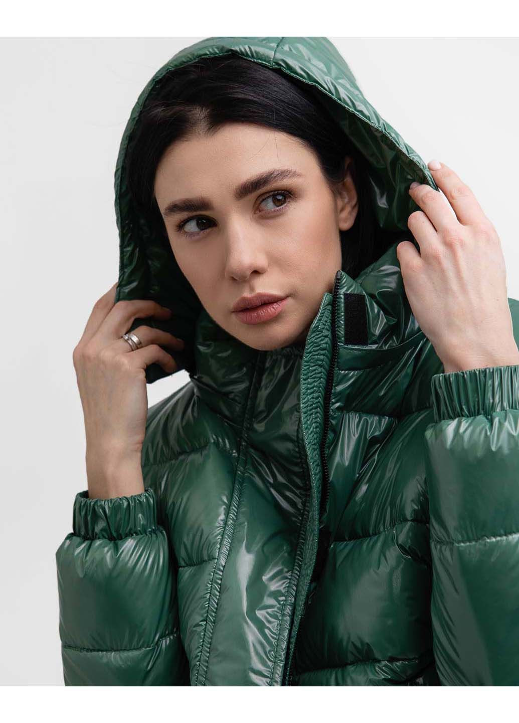 Зеленый зимний Пуховик indigo.limited