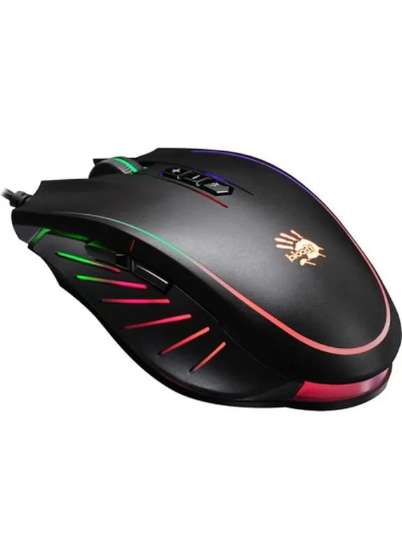 Мишка Bloody Q81 Neon XGlide Curve Black (4711421948555) A4Tech (399061260)