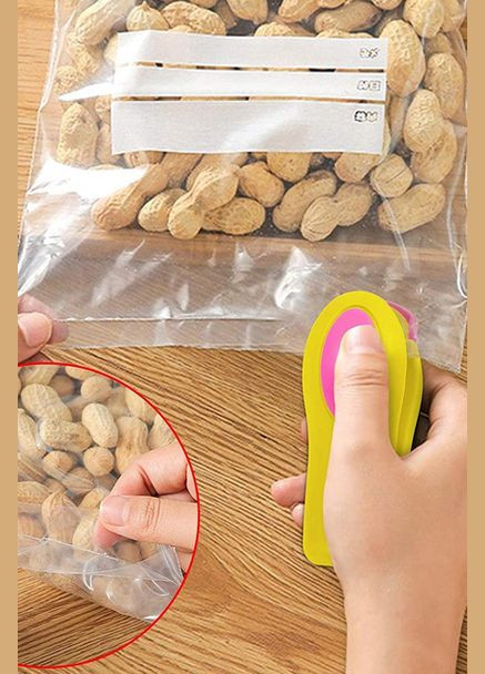 Машинка для герметизации запайки пластиковых пакетов Let's Shop (299147155)