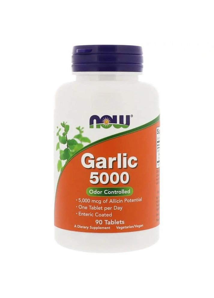 Экстракт чеснока Garlic 5000 mg 90 tabs Now (278274242)