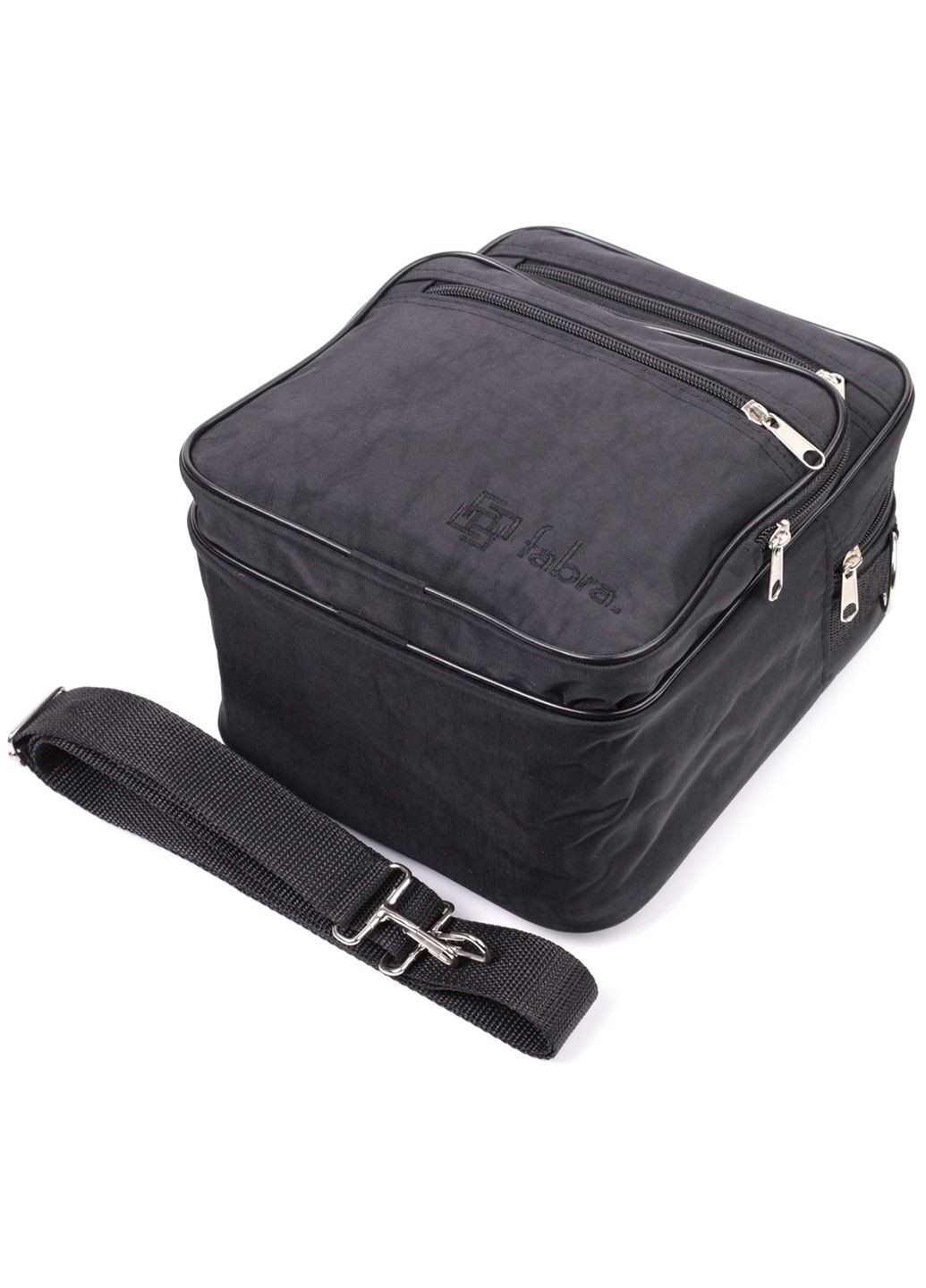 Сумка для чоловіків зі зручною ручкою з якісного поліестеру 22579 Чорний FABRA (292851870)