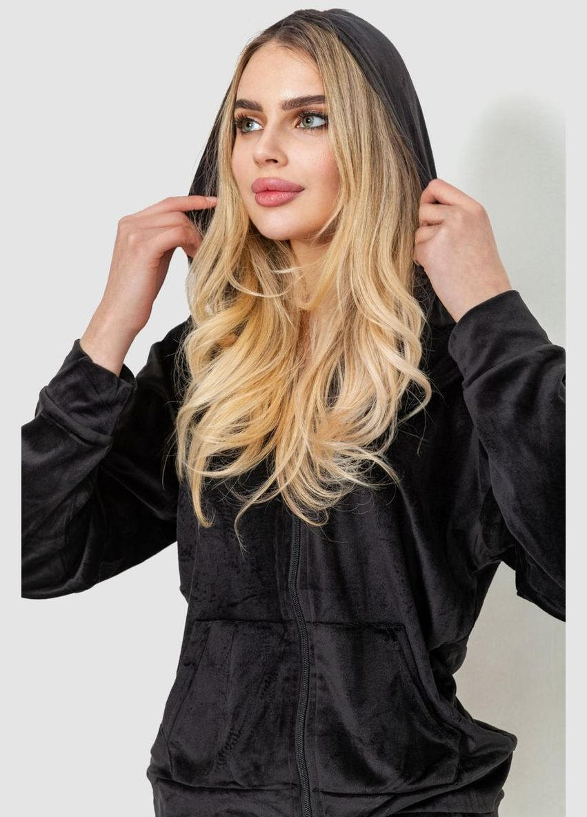 Спортивний костюм жіночий велюровий електрик розмір ML (sku_244R20304) Ager (316319309)