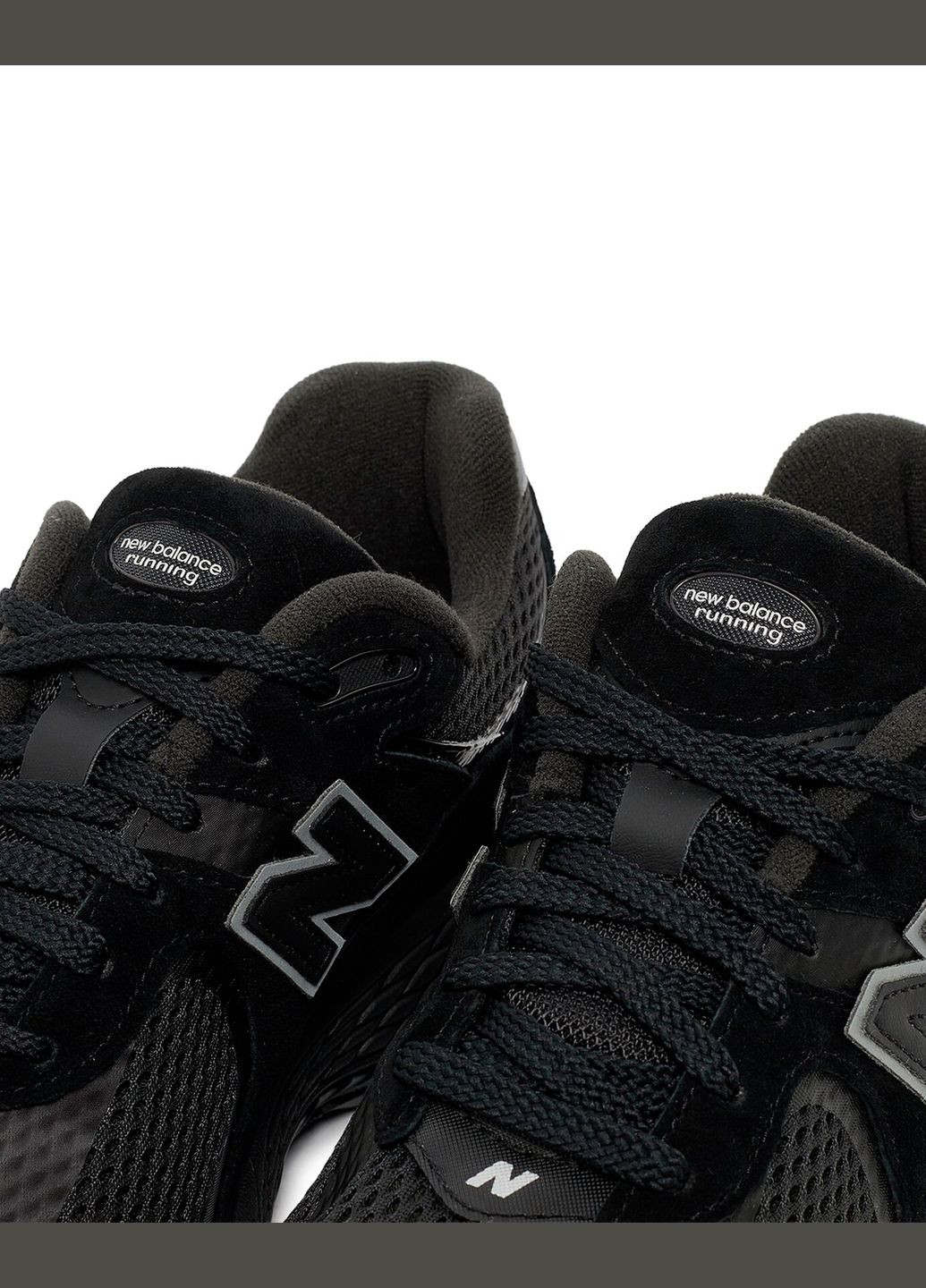 Черные всесезонные мужские кроссовки 2002r m2002wb весна-осень замша текстиль сетка черные New Balance
