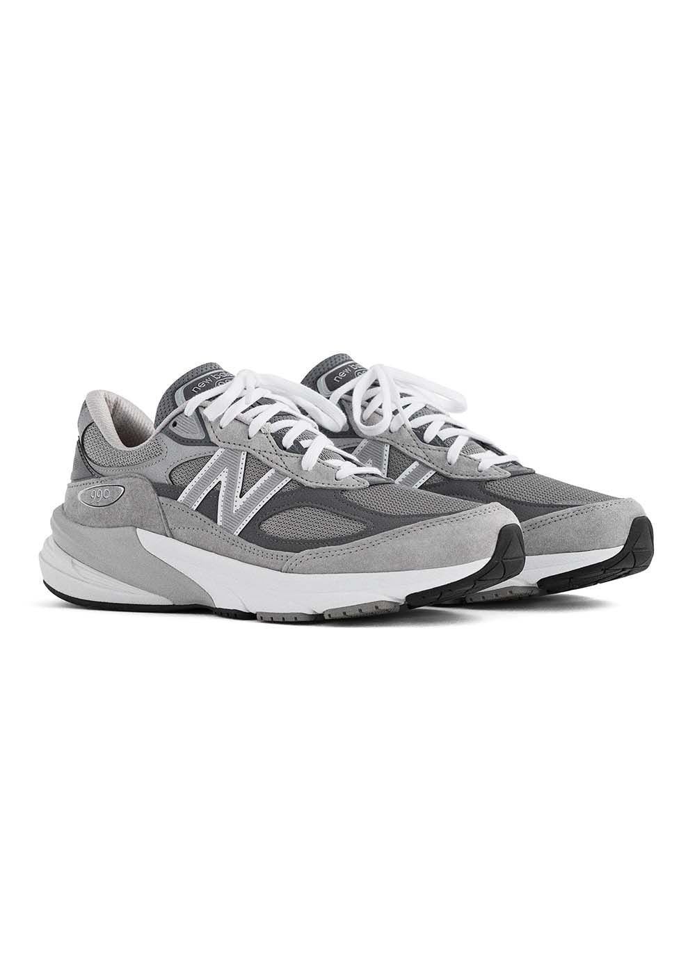 Сірі Осінні чоловічі кросівки 990v6 grey сірий New Balance