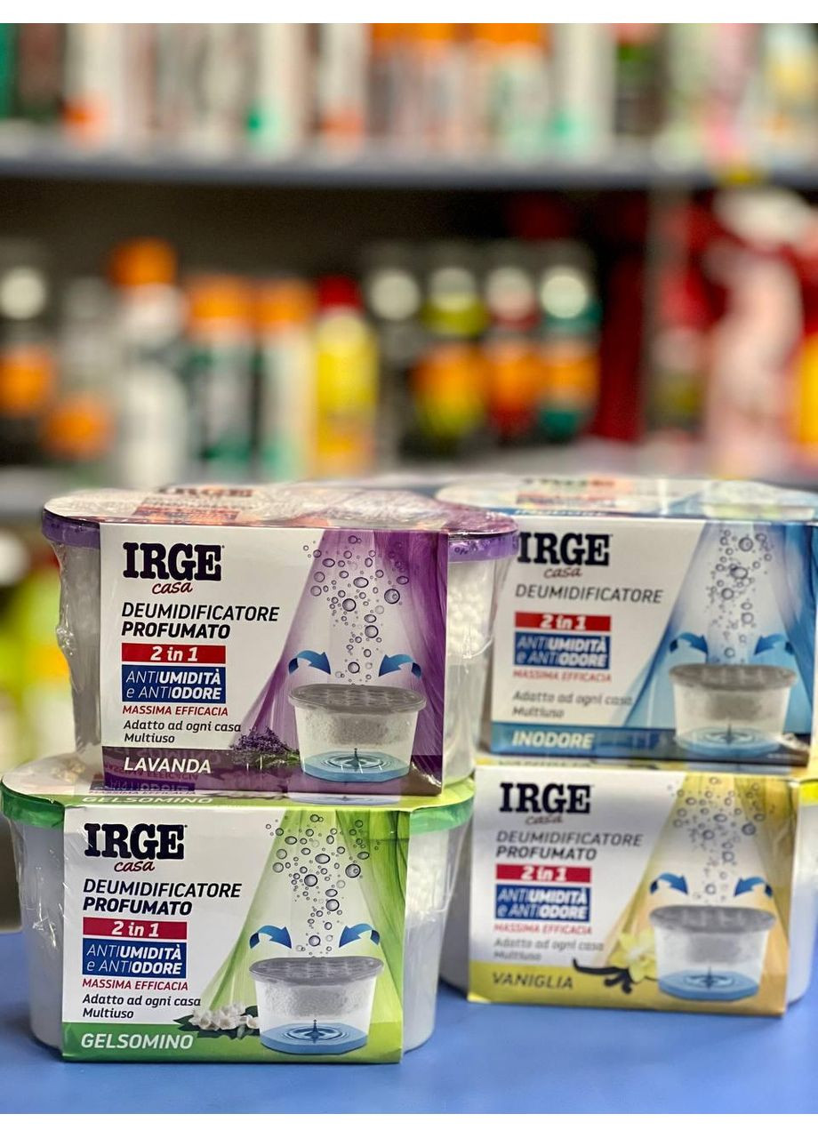 Вологопоглинач та поглинач запаху Irge "Цитрус" 400мл Agrumi Lenor (366089634)