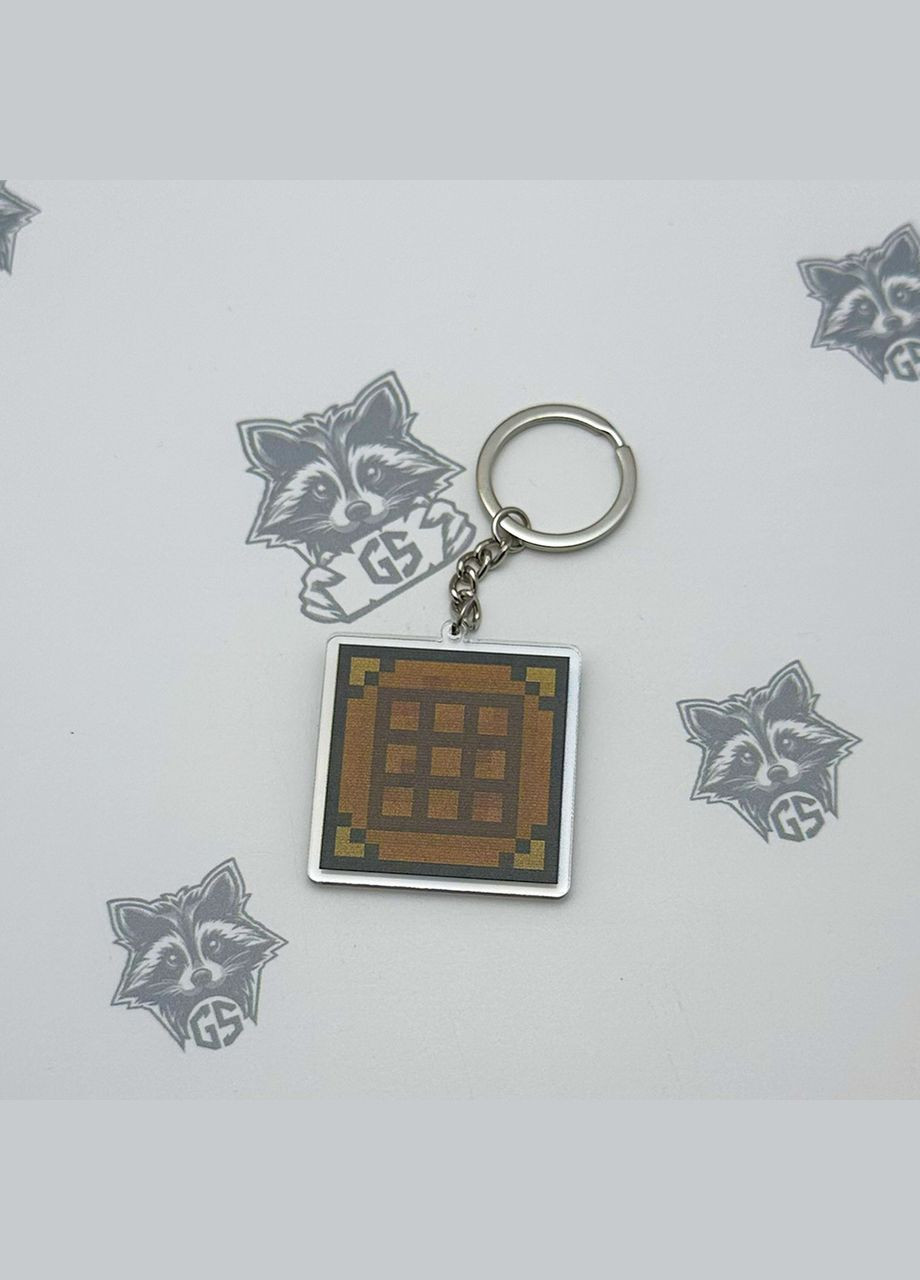 Брелок з Акрилу Minecraft Верстат No Brand (339618994)