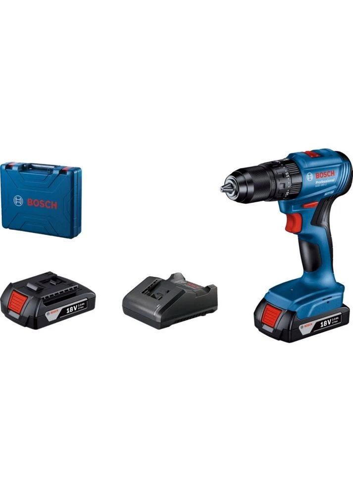 Шуруповерт GSB 185-LI, 2х2.0 Ач, ЗУ GAL 18V-20, кейс (m58245) Bosch GSB 185-LI, 2х2.0 Ah, ЗП GAL 18V-20, кейс (378053572)