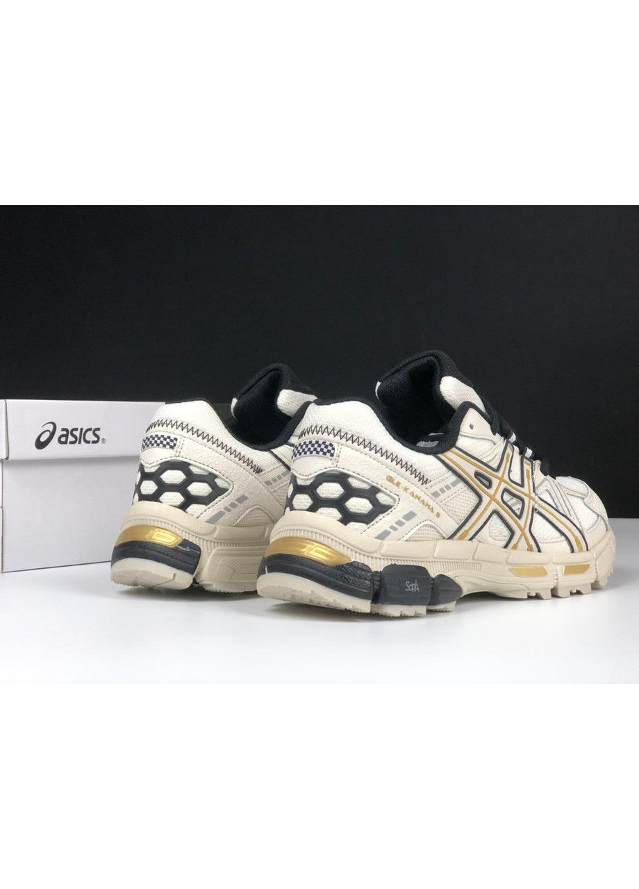 Бежевые демисезонные бежевые с зима-термо мужские кроссовки No Brand