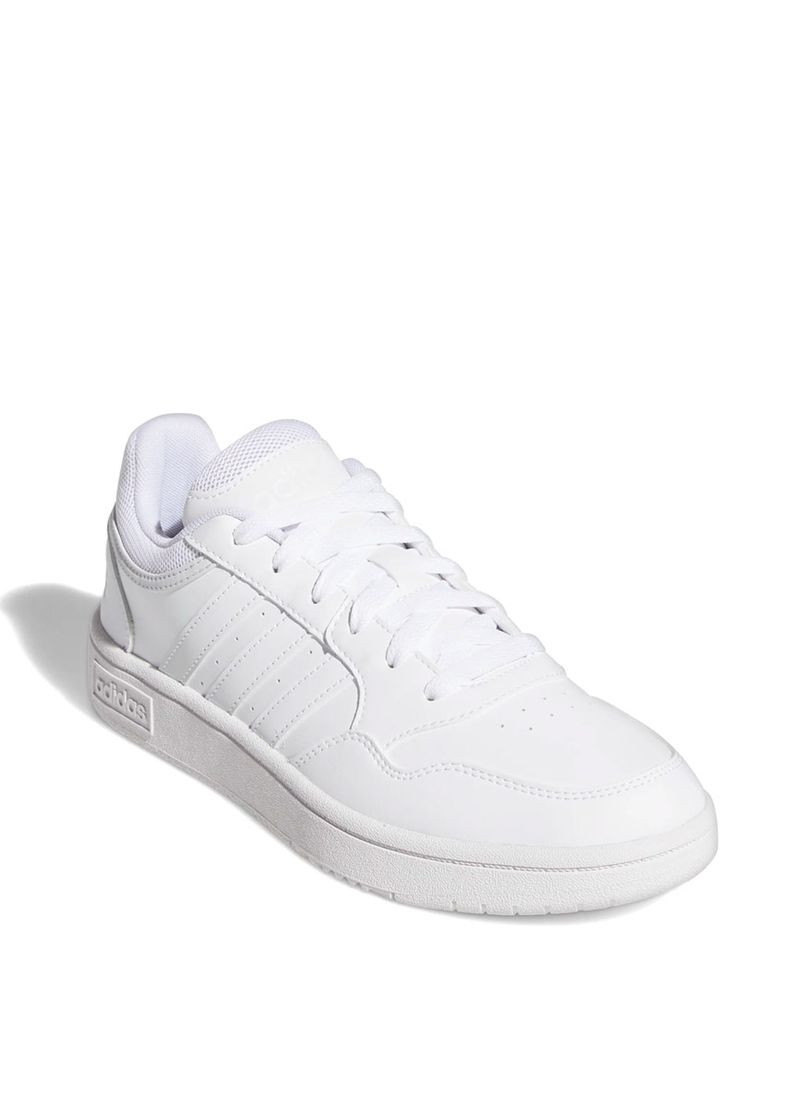 Белые женские кеды gw3036 белый штуч. кожа adidas