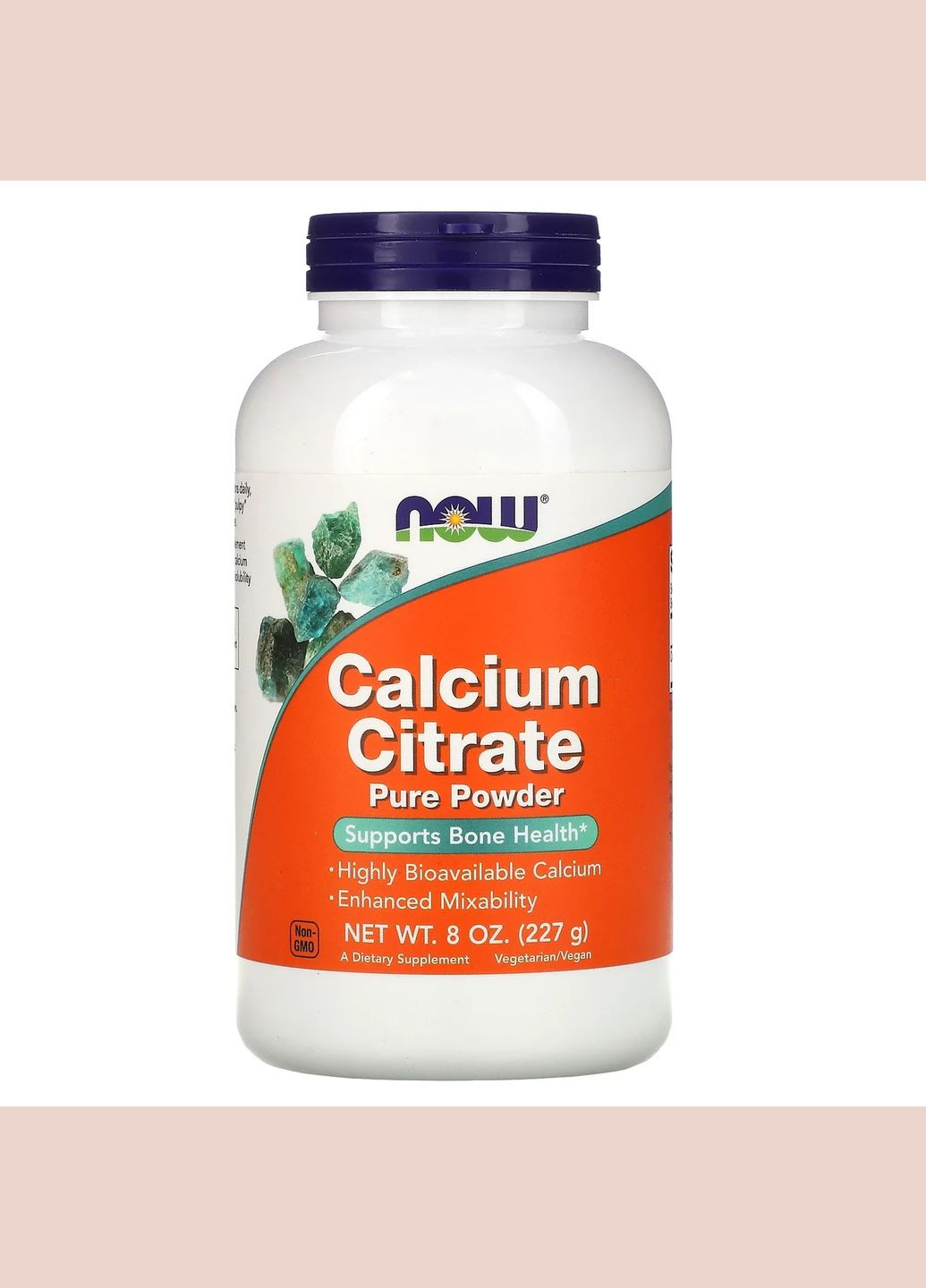 Кальций цитрат Calcium Citrate чистый порошок 227 г Now Foods (294333496)