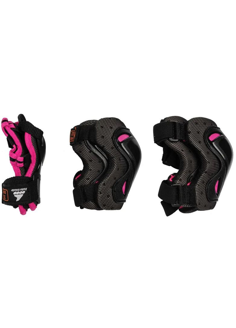 Набір захисту Skate Gear Junior Чорний-Рожевий Rollerblade (282738002)