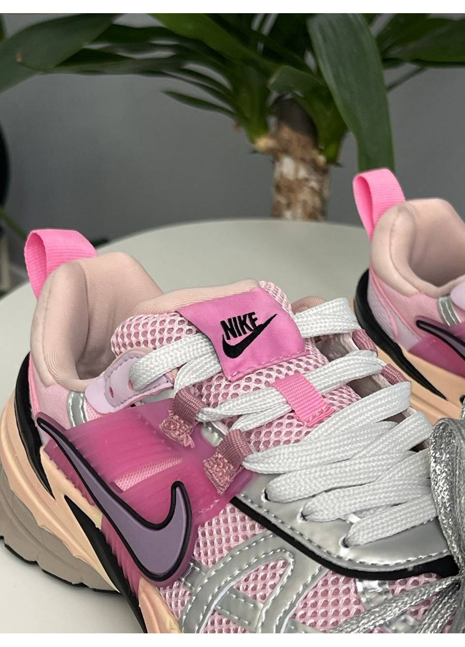 Кросівки жіночі Nike V2K Runtekk Pink Silver | Найк В2К Рантекк рожеві No Brand рожеві демісезони (357207874)