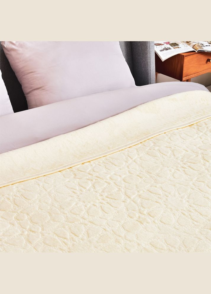 Покривало плед Royal молочне (650 гр/м2) 220х240 IDEIA (315146445)