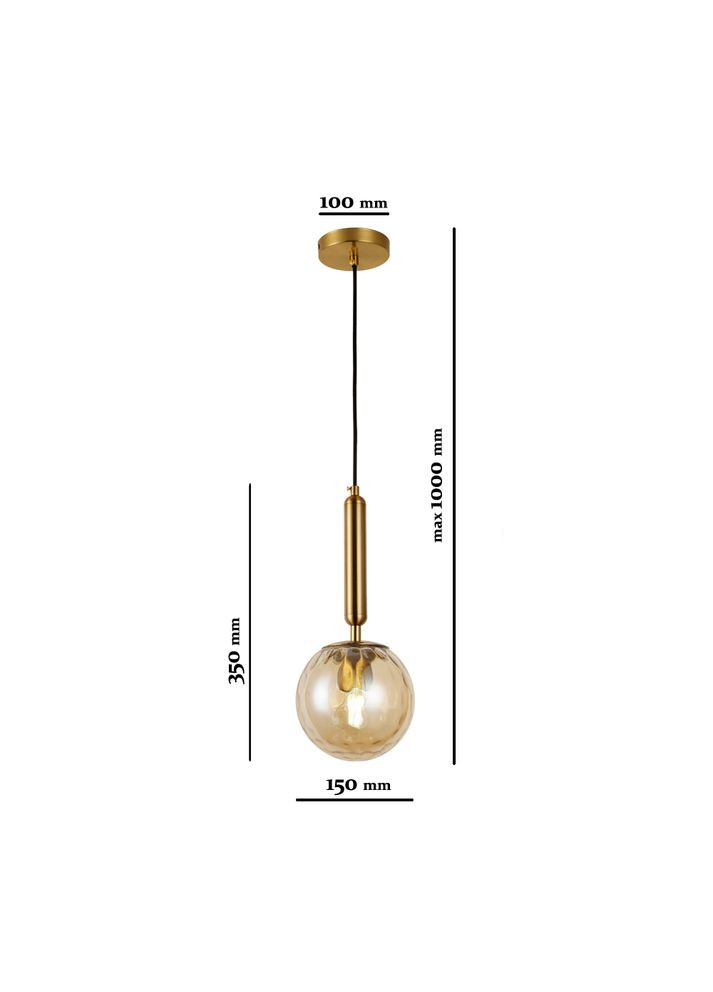 Подвесной светильник 91604-1 BR (LVS2637) Levistella (323003440)