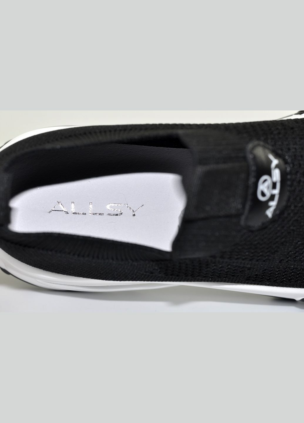 Летние женские кроссовки на платформе ALLSY чёрные лето (323158323)