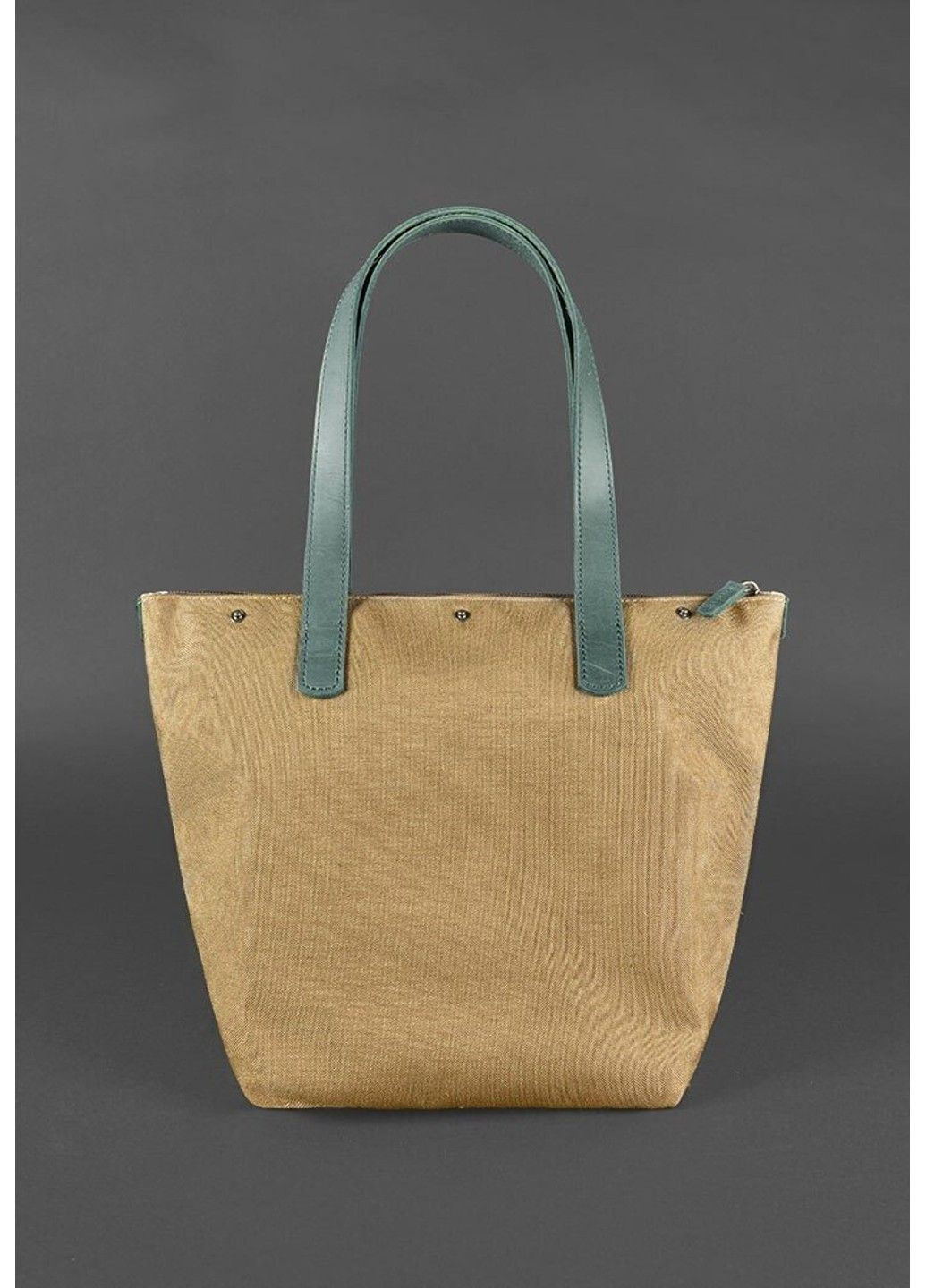 Плетеная сумка из натуральной кожи Пазл L синяя Crazy Horse - BN-BAG-33-NN BlankNote (293056369)