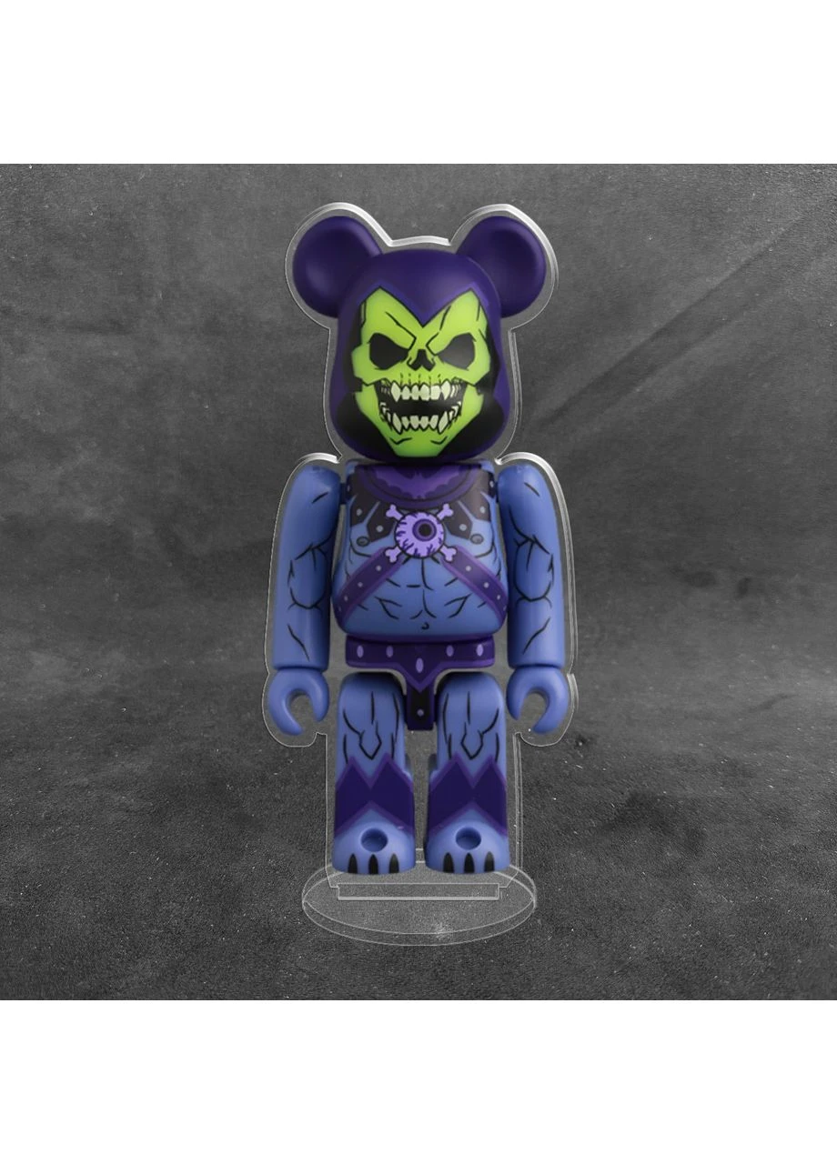 Акриловая коллекционная фигурка Bearbrick Masters of the Universe Skeletor No Brand (339618398)