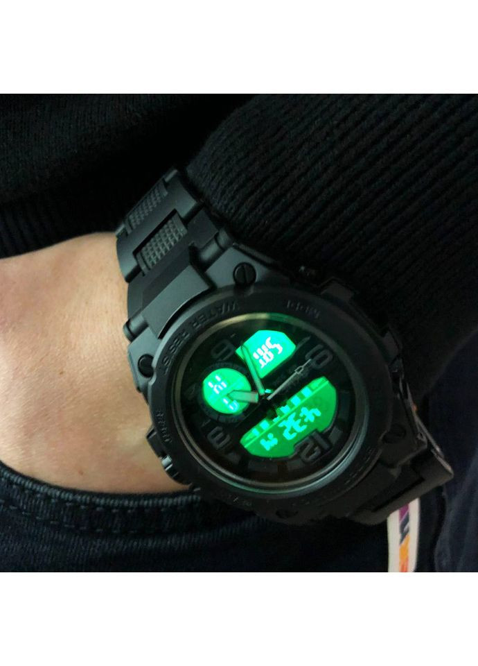 Военные часы спецслужб 1452BK BLACK, Часы спортивные спорт, GX-704 Противоударные часы Skmei (352770654)