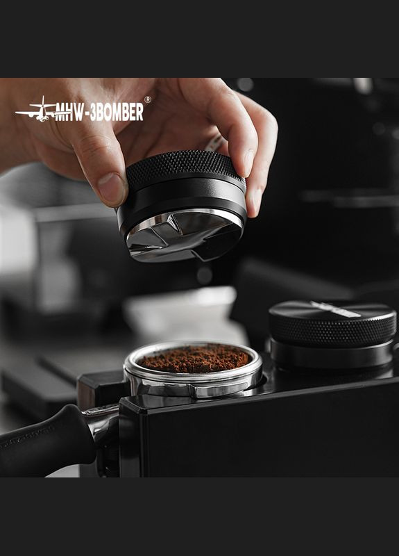 Вирівнювач кави хвилястий 58,35 мм CD Black (T5248L4) MHW-3BOMBER (366653484)