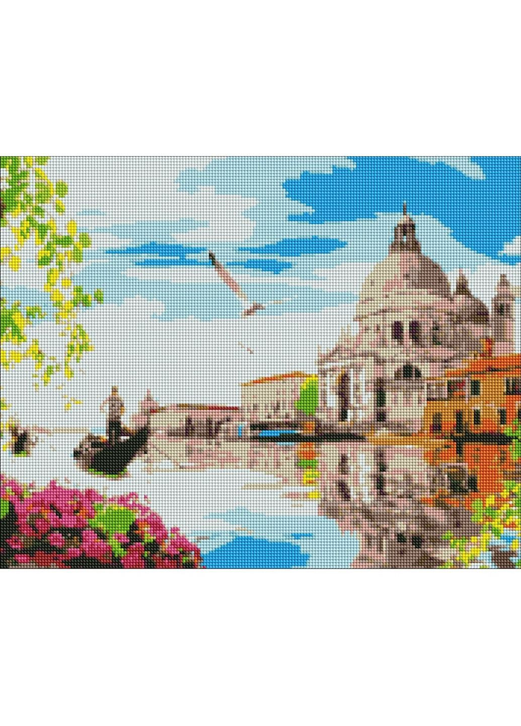 Алмазная мозаика "Яркая Венеция" 50х40 см Идейка (279314008)