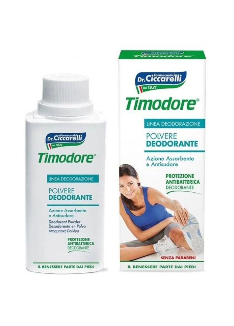 Пудра дезодорант для ног 250 мл Timodore (305215234)