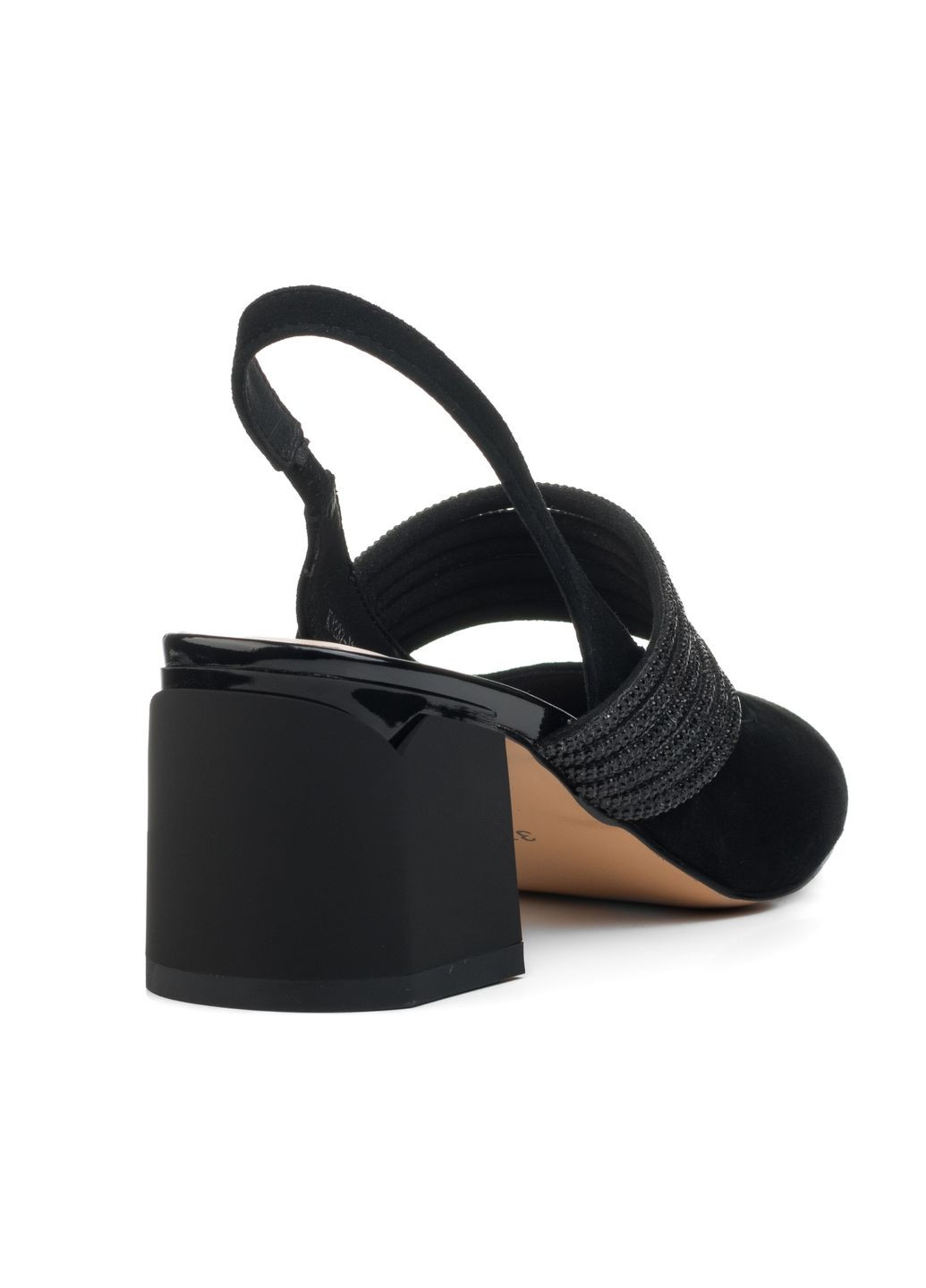 Черные босоножки (1410л) AngelinoTotti
