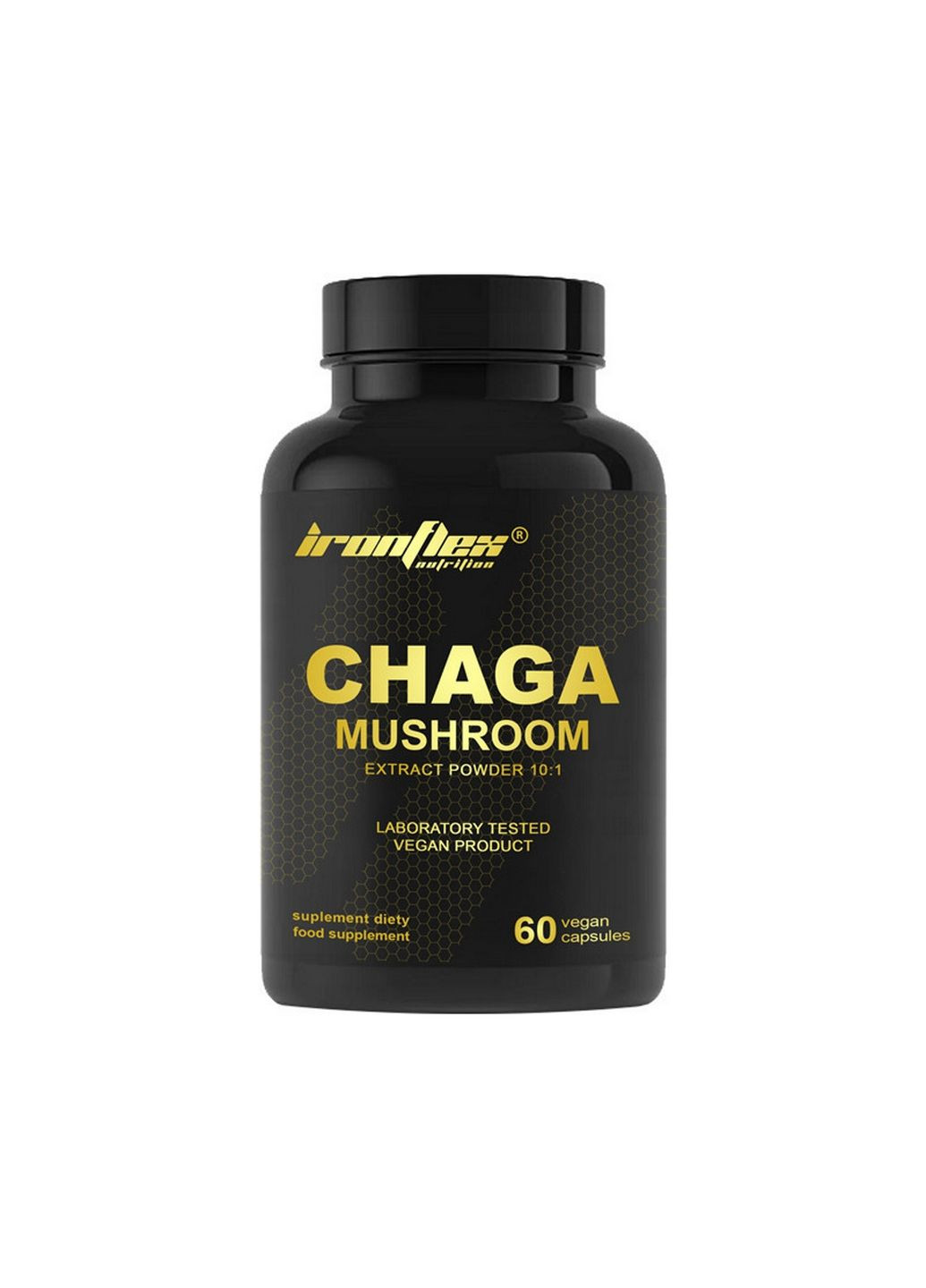 Натуральная добавка Chaga Mushroom, 60 вегакапсул Ironflex (315868579)