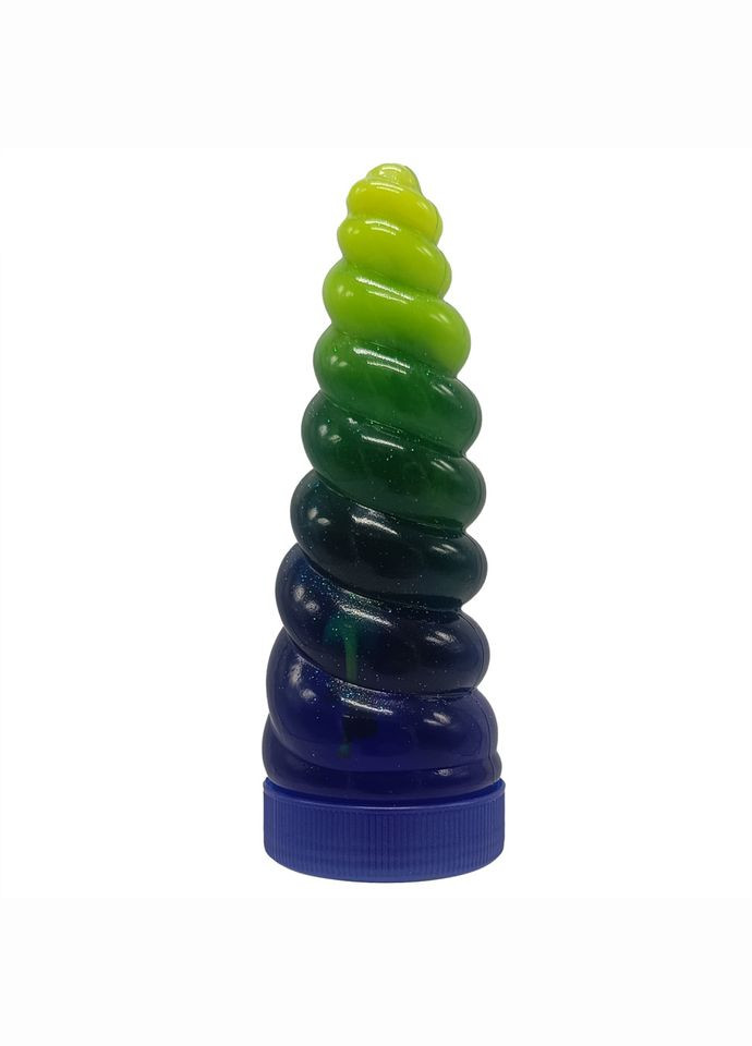 Вязкая масса "Unicorn Slime" UNS-02-01U, густой лизун Green-Blue Danko Toys (307838257)
