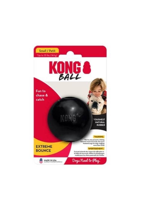 Игрушка для собак Extreme Ball, 6.5 см (035585181141) KONG (355801393)