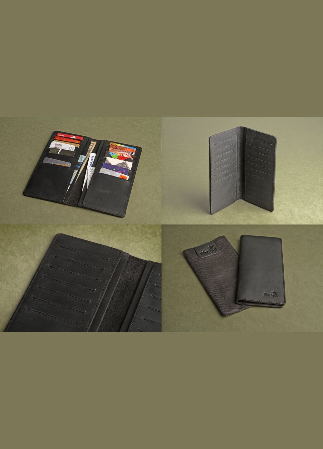 Кошелек из винтажной кожи 13794 Shvigel (329196534)