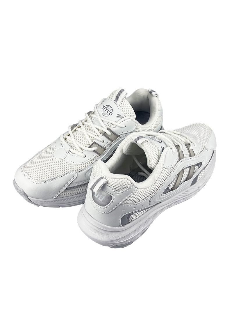 Білі кросівки чоловічі комбіновані білі 19703-6 No Brand