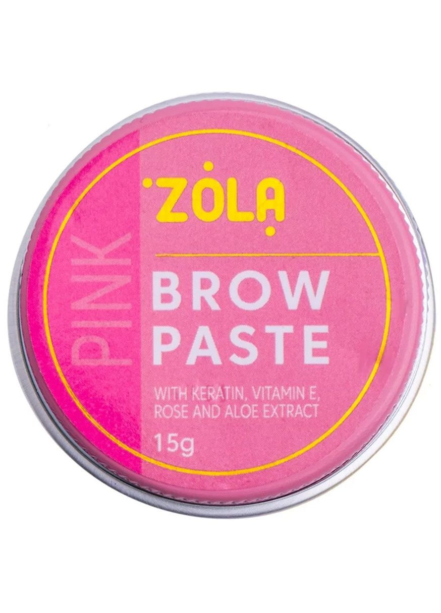 Контурная паста для бровей розовая, 15 гр ZOLA (352186038)