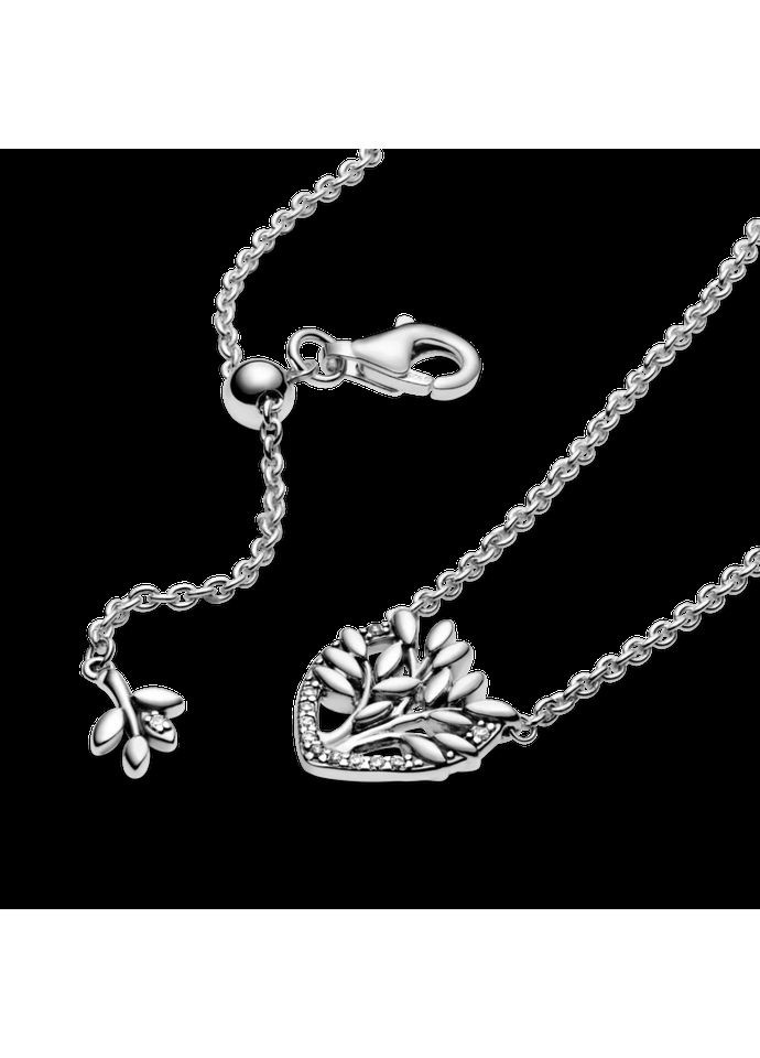 Срібне намисто з кулоном Пандора "Родинне дерево-серце" 399261C01 Kabluchka (355462762)