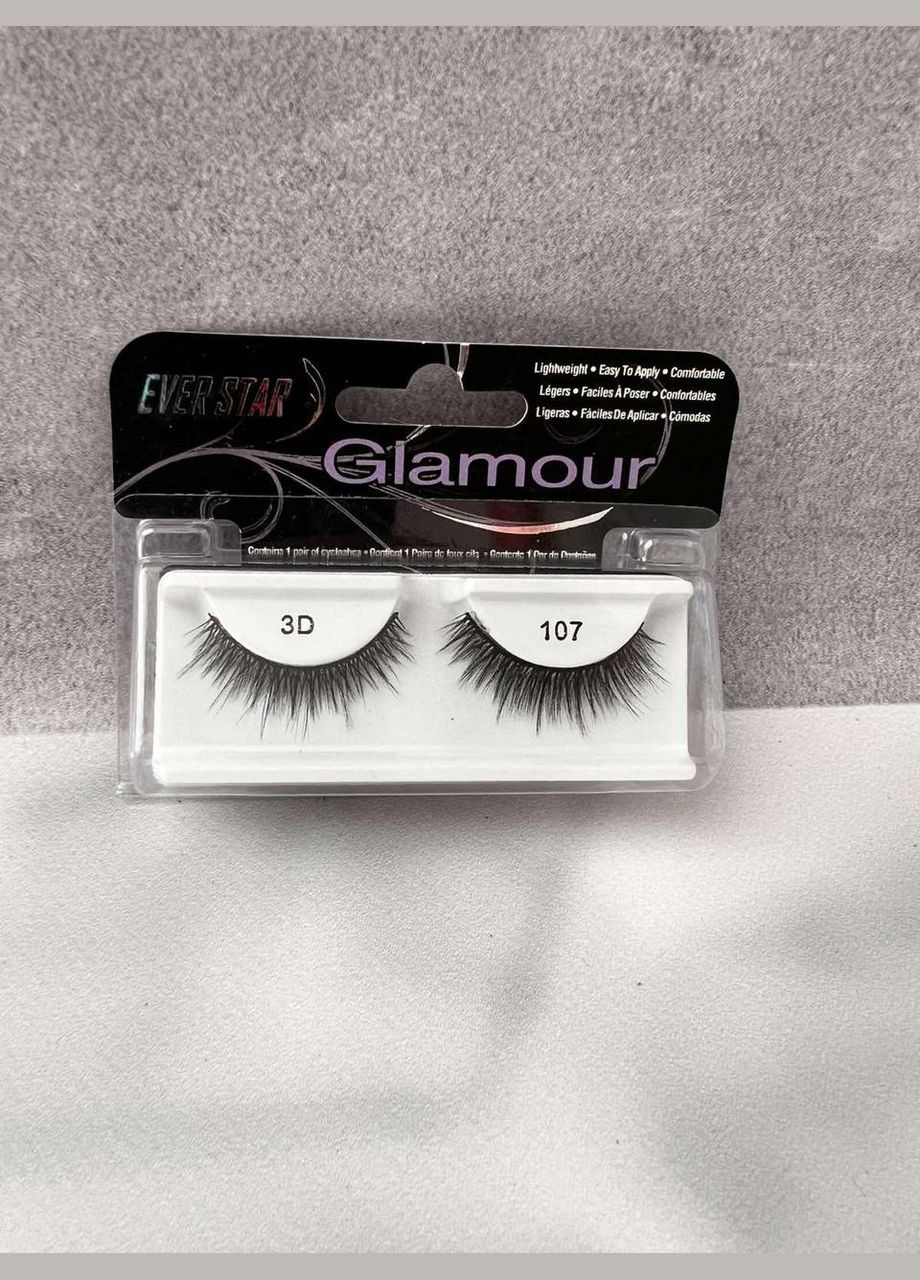 Ресницы накладные EVER STAR "3D" #107 Glamour (347245559)