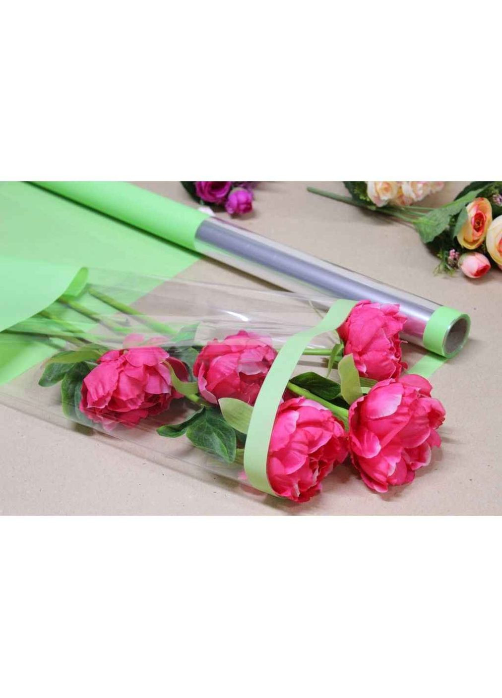 Пленка-кайма тонирующая для цветов с прозрачным окном Упаковкін (364282408)